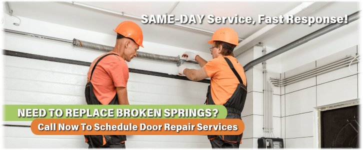 Broken Garage Door Spring St Charles